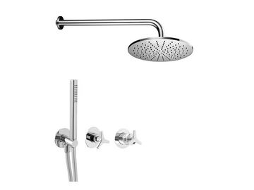 TOMEO 636230T - Shower mixer with overhead shower by QD Magistro Lab - view 2
